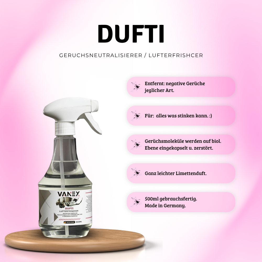 DUFTI - Geruchsentferner